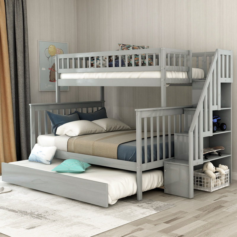 Wayfair full size bunk beds discount